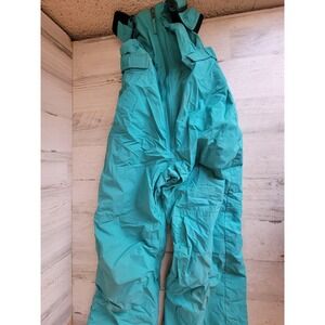 Columbia snow pants youth small teal grow into blue clothing winter‎ gear